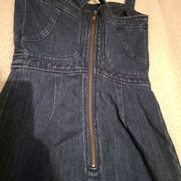 FCUK denim dress - French Connection United Kingdom New With Tags - Picture 7 of 13